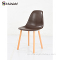 Стул DSW для столовой, деревянный дизайн стула